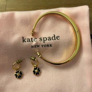Kate Spade earring and bracelet set